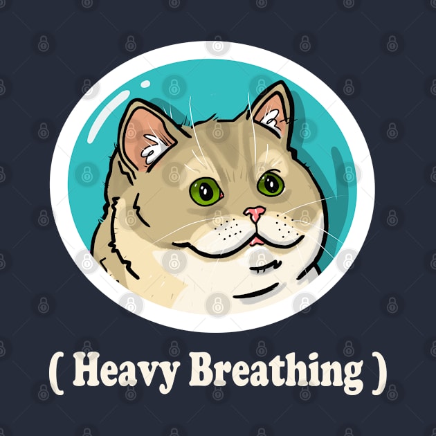 Heavy Breathing (teal) by Bad Uncle