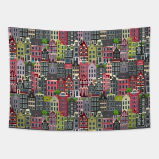 Amsterdam, altered colors Tapestry