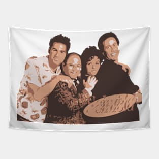 Seinfeld Tribute Tv Series TV SHOW SEINFELD - the office curb your enthusiasm kramer simpsons golden girls breaking bad vandelay industries friends arrested development sopranos Tapestry