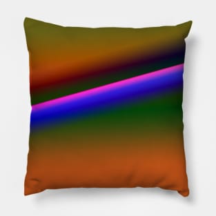 red green texture art Pillow