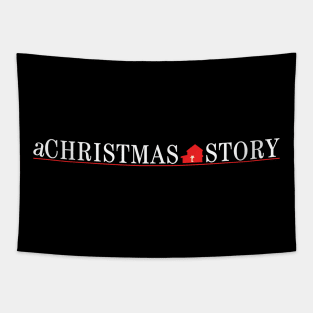 A Story about Christmas While Home All by Yourself Tapestry