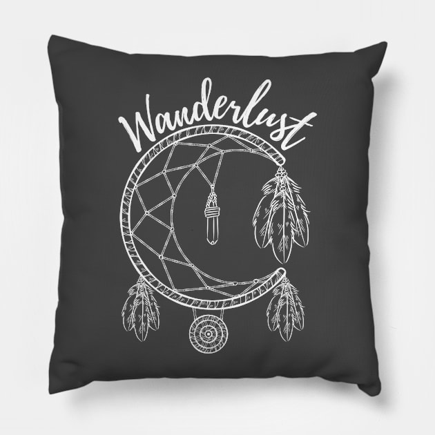 Wanderlust Pillow by thefunkysoul