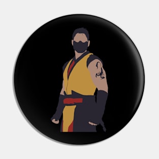 Scorpion flat from mortal kombat 1 Pin