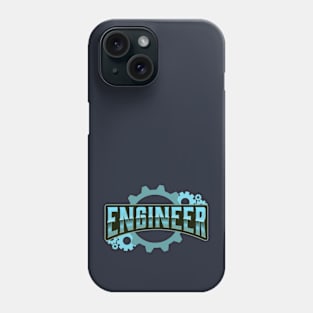 Engineer With Cogs Phone Case