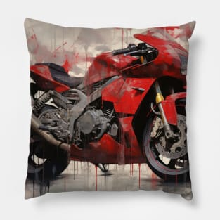 Italian Velocity Legendary Sports Bike Pillow