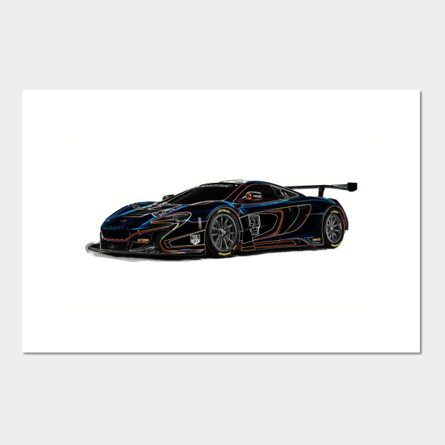 Mclaren P1 Gt3 Car Posters And Art Prints Teepublic Au