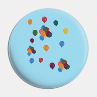 balloons Pin