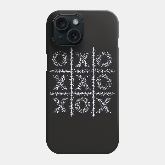 Tic Tac Toe Phone Case by NightserFineArts