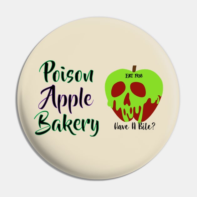 Poison Apple Bakery Pin by pixiedustparadise