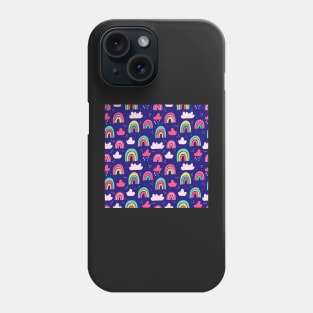 Rainbows And Clouds Phone Case