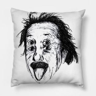 Psychedelic Albert Einstein Pillow