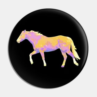 Trotting Horse Pin