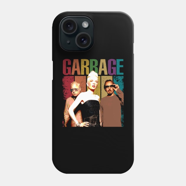 Supernatural Style Garbages Band Tees, Channel the Supernatural Aura of Alternative Rock Phone Case by Insect Exoskeleton