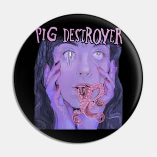 Retro  PIG DESTROYER Pin