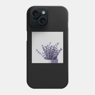 Flower lavender elegant nature violet Phone Case