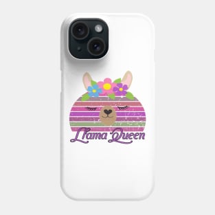 Llama Queen Phone Case