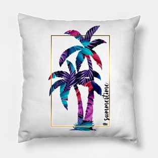 Summertime. Palm Pillow