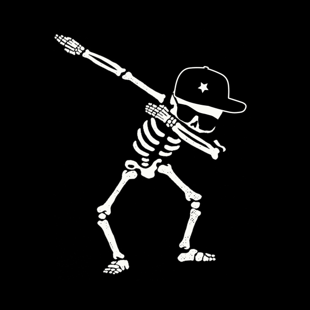 Halloween Skeleton Shirt Dab Hip Hop Skull Shirts by igybcrew