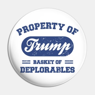 Trump Basket of Deplorables Pin