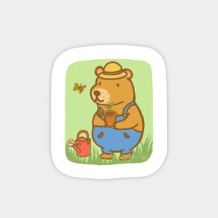 Maurice the Bear - Gardener Magnet