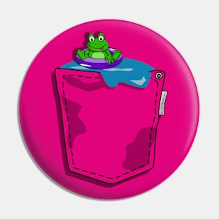 Frog in my Pocket Pin