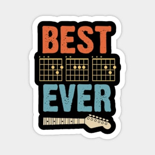 Guitar Best Dad Ever Magnet