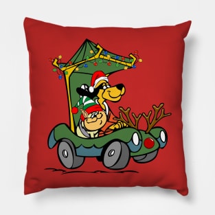 Hong Kong Phooey Xmas Car Edition Pillow