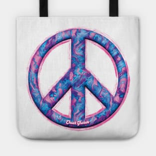 Peace Baby! Groovy Pink Tote