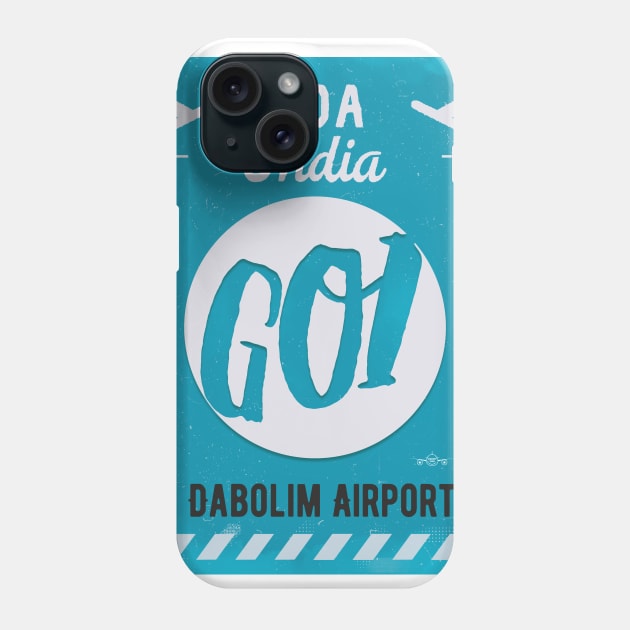 GOI Dabolim airport Phone Case by Woohoo