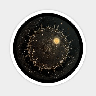 Celestial Map Magnet