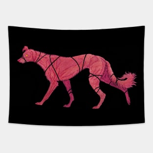 Tangled Hound Tapestry