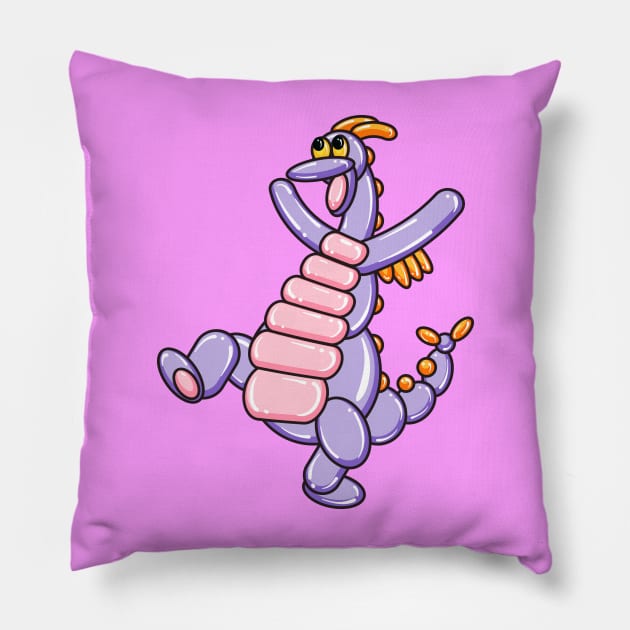 Imagination Figment Balloon Pillow by DeepDiveThreads