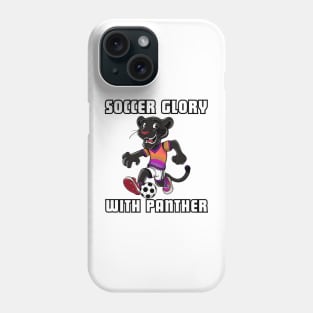 Soccer Glory Black Panther Phone Case