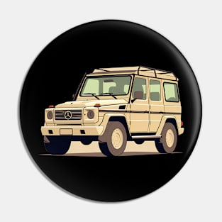 Beige Mercedes G wagon AMG Pin