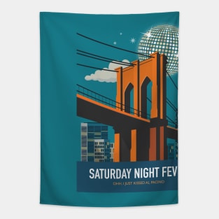 Saturday Night Fever - Alternative Movie Poster Tapestry