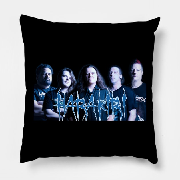Members design (updated) Pillow by Harakiri's Merch