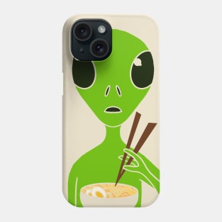 Alien Ramen Phone Case