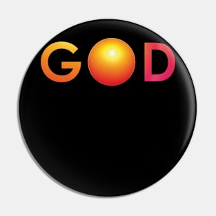 God Level Art Pin