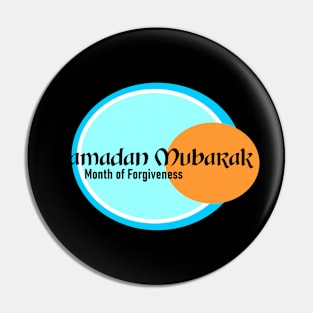 Ramadan Mubarak Tshirt Pin