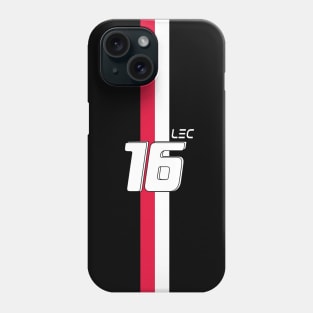 Charles Leclerc_Monacan Flag - F1 2023 Phone Case