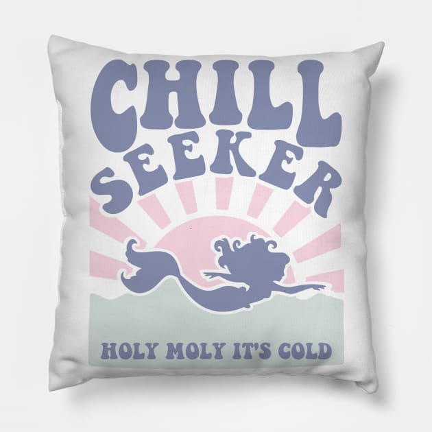 Chill Seeker Pillow by Yule