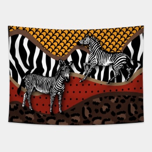 Zebra Safari Tapestry