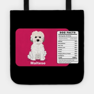 Maltese Dog Tote