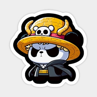 Cute pirate panda Magnet