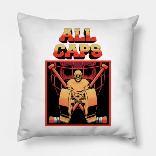 ALL CAPS Pillow