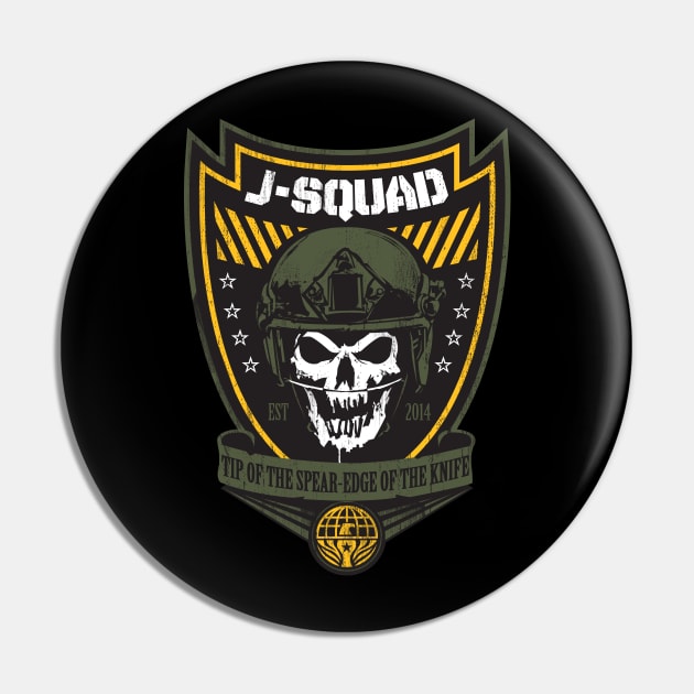 J-SQUAD Pin by MatamorosGraphicDesign