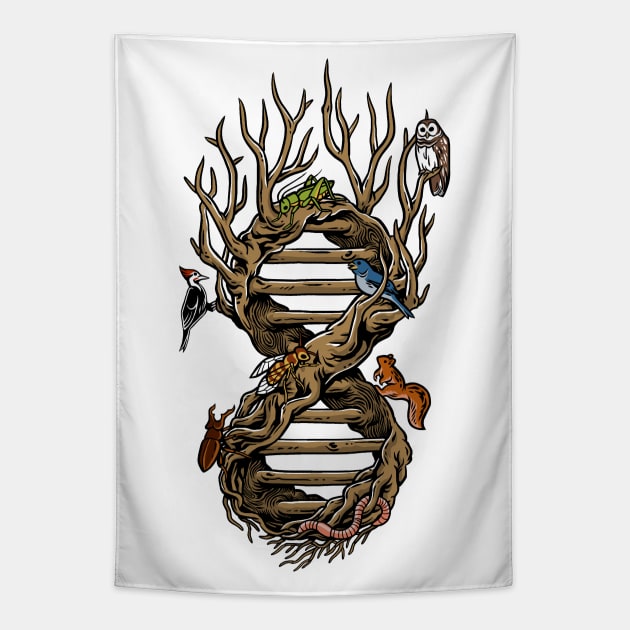Infinitree of Life Tapestry by dv8sheepn