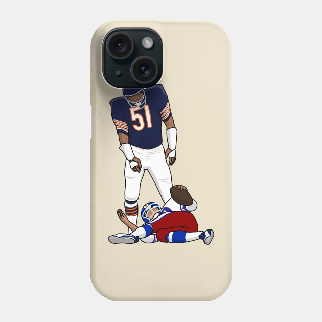 the tackle butkus Phone Case by rsclvisual