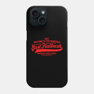 New York Brooklyn - East Flatbush Brooklyn Schriftzug - East Flatbush Logo Phone Case