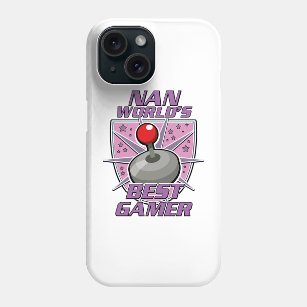 Nan World's best Gamer Phone Case by nickemporium1